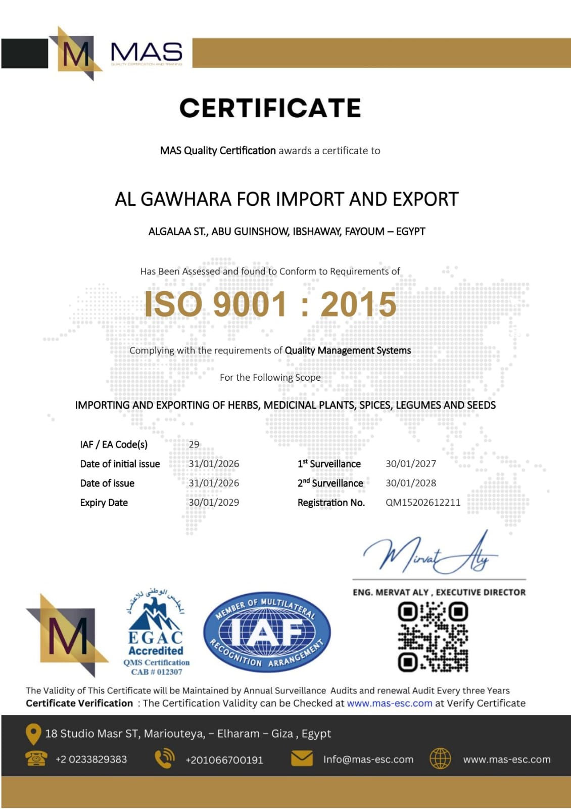 ISO 22000 Certification